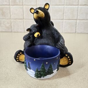 Retired Big Sky Carvers Jeff Fleming Bearfoots "Light My Fire"